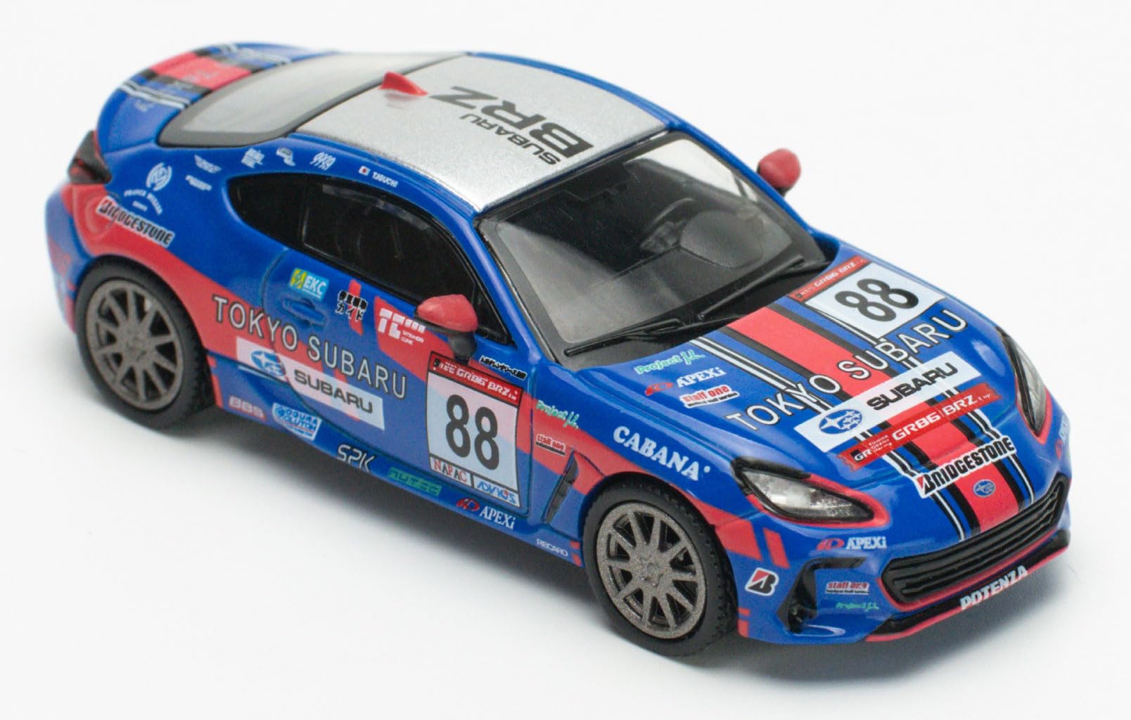 Amazon.co.jp: POP RACE 1/64 Subaru BRZ - TOKYO SUBARU RACING